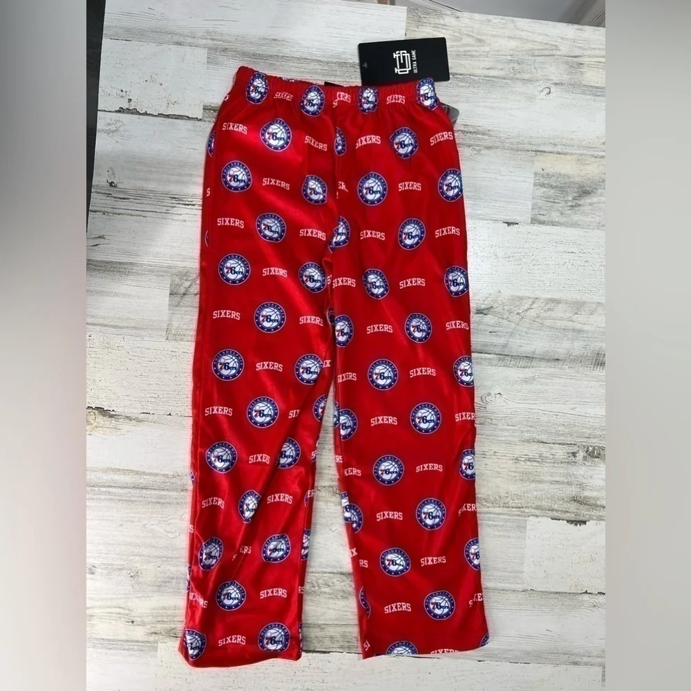 Ultra Game NBA Boy's 2 Piece PJs Lounge Pants & Tee Set Boys Size M (8)